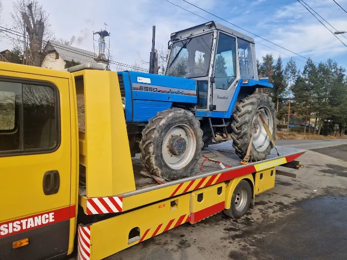 Transport maszyny rolniczej